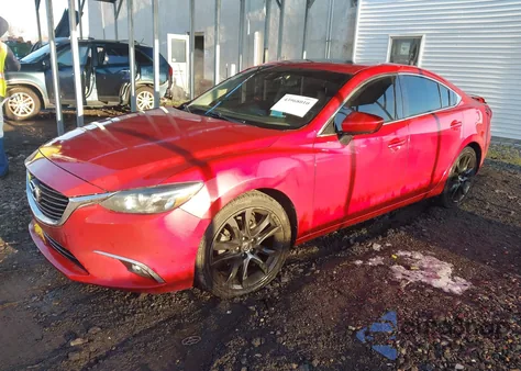 2016 Mazda Mazda6 I Grand Touring z USA, uszkodzony, nr VIN JM1GJ1W50G1461160